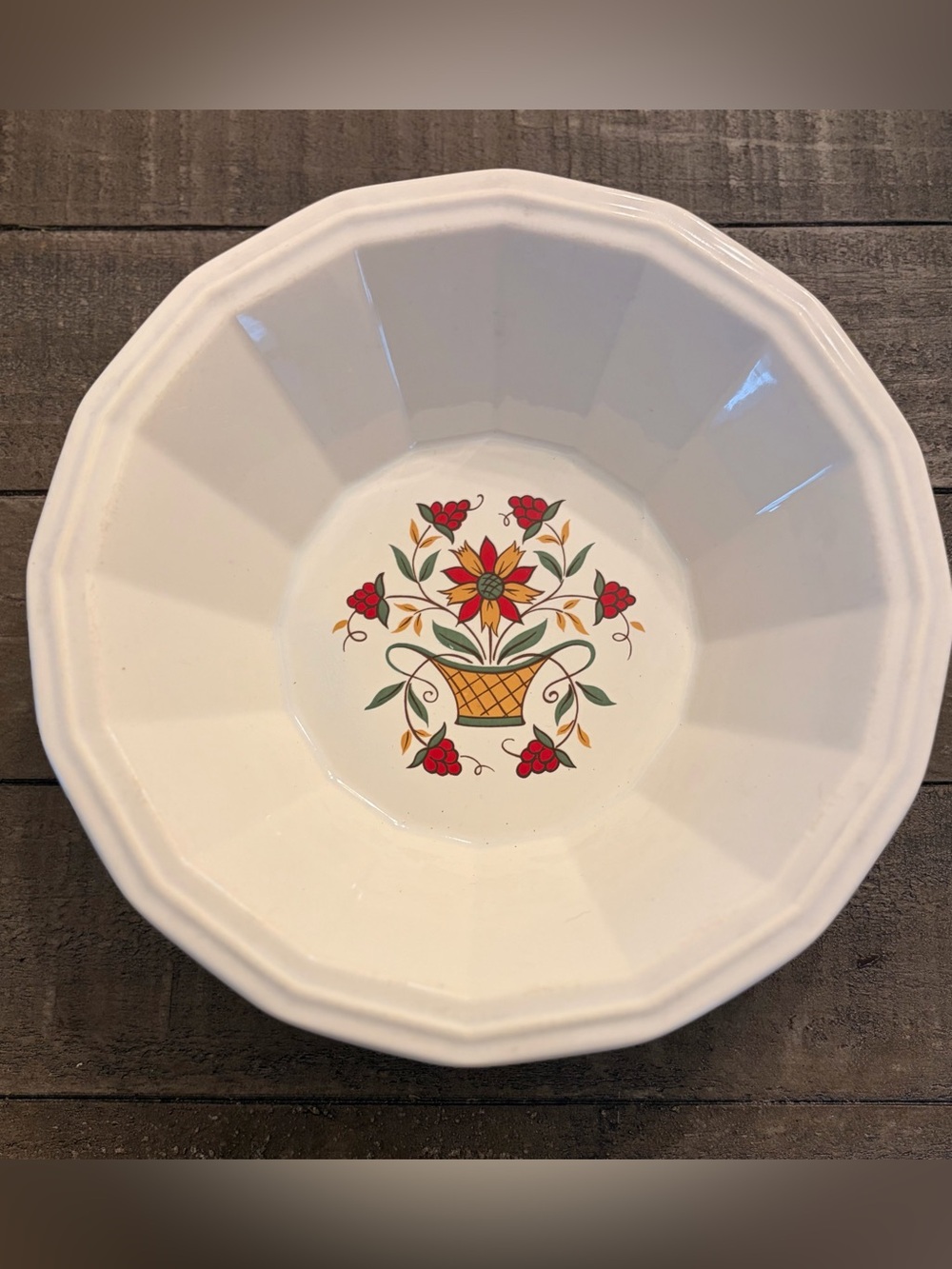 Homer Laughlin Bayberry Vintage Vegetable Bowl Discontinued Autumn Thanksgiving